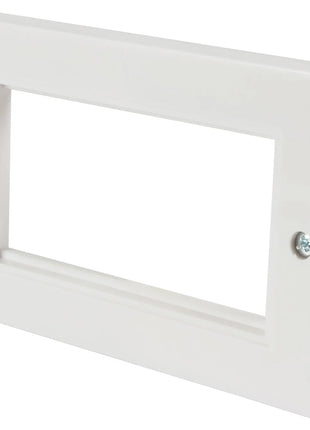 AV:Link Double Gang Wall Plate Frame for 4 Modules AV:Link