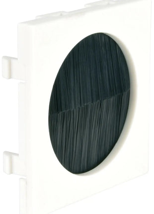 AV:Link Wall Plate Module - Brush Filled Aperture 50 x 50mm AV:Link
