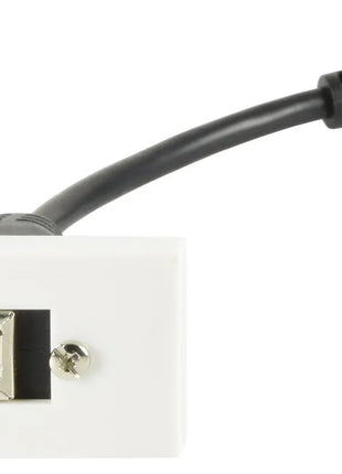 AV:Link Wall Plate Module - USB2.0 Type-B Socket to Female Type-A Tail AV:Link