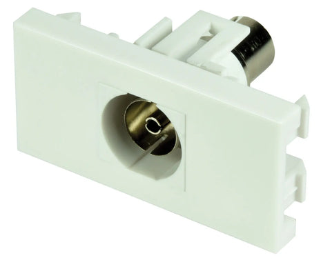 AV:Link Wall Plate Module - Coaxial Keystone Socket AV:Link