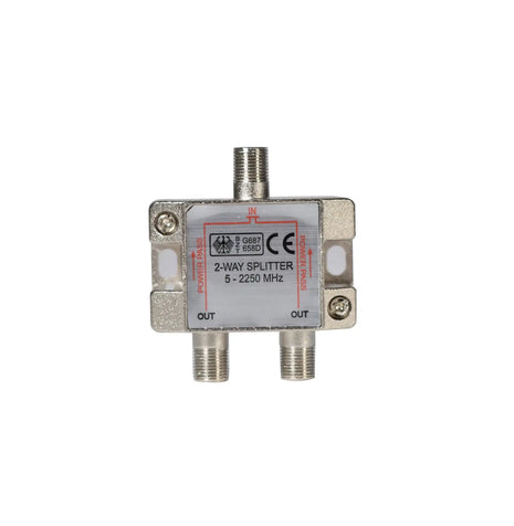 Mercury 2-way satellite F splitter Mercury