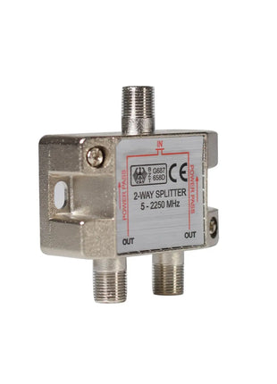 Mercury 2-way satellite F splitter Mercury