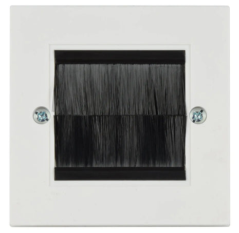 AV:Link Plastic Brushplate 1-Gang AV:Link