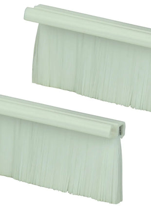 AV:Link White Single Gang Wallplate Brushes AV:Link