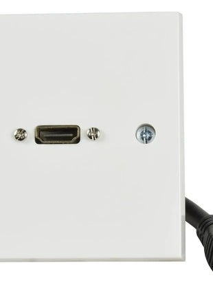 AV:Link HDMI Wallplate with Female Tail AV:Link