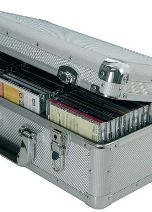 Citronic Aluminium CD flight case, 60 CDs Citronic
