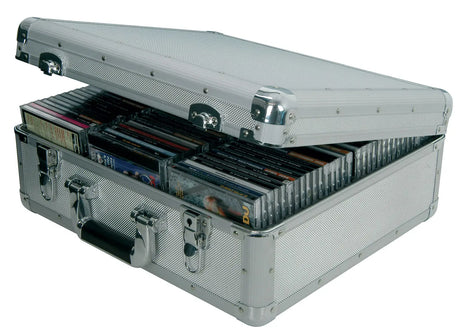 Citronic Aluminium CD flight case, 96 CDs Citronic