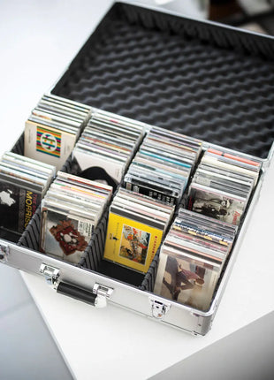 Aluminium CD Flight Cases Aluminium CD flight case 120 CDs Citronic