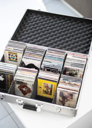 Aluminium CD Flight Cases Aluminium CD flight case 120 CDs Citronic