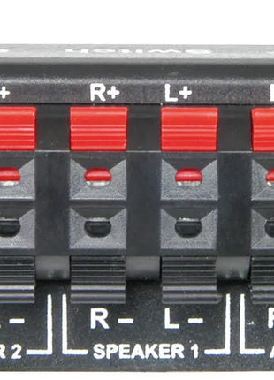 AV:Link Loudspeaker selector, 2-way - Black AV:Link