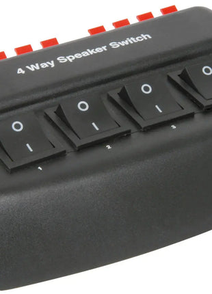 AV:Link 4-Way Loudspeaker Selector - black version AV:Link