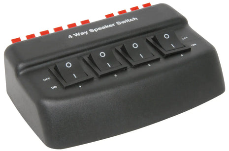 AV:Link 4-Way Loudspeaker Selector - black version AV:Link