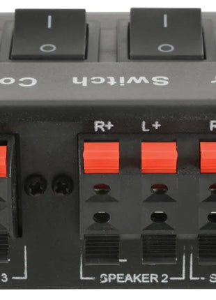 AV:Link 4-Way Loudspeaker Selector - black version AV:Link