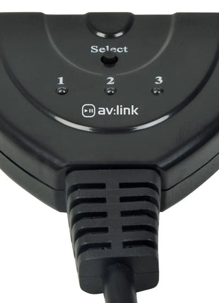 AV:Link HDMI Switch 3-Port Full HD AV:Link
