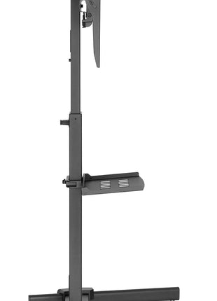 AV:Link Compact Height Adjustable TV Trolley with Shelf AV:Link