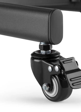 AV:Link Compact Height Adjustable TV Trolley with Shelf AV:Link