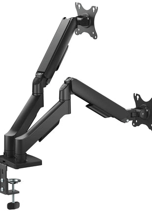 AV:Link Full Motion Dual Gas Spring Desktop Monitor Arm with USB Hub AV:Link