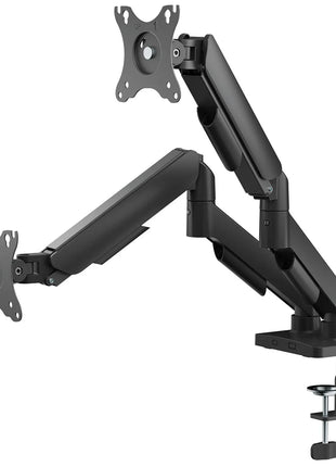 AV:Link Full Motion Dual Gas Spring Desktop Monitor Arm with USB Hub AV:Link