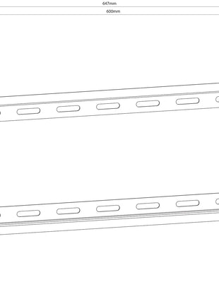AV:Link Standard TV/monitor fixed wall bracket VESA 600x400 32" - 75" AV:Link