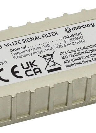 Mercury 5G LTE In-line Filter Mercury
