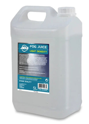 ADJ Fog Juice 1 Light 5 Litre (Shipped in 4's)
