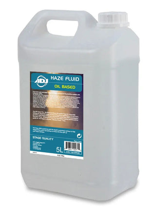 ADJ ADJ Haze Fluid Oil Based 5 Litre (Shipped in 4's)