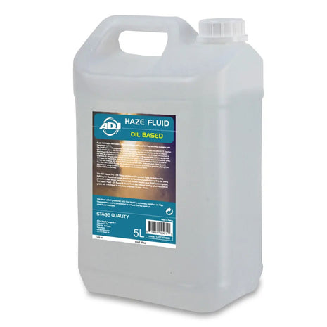ADJ ADJ Haze Fluid Oil Based 5 Litre (Shipped in 4's)