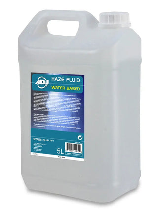 ADJ ADJ Haze Fluid Water Based 5 Litre (Shipped in 4's)