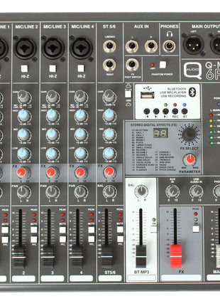 Q-Audio Q-MIX 6FX Q-Audio
