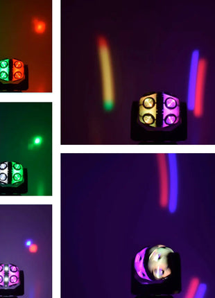 QTX LED Orbital U/V Moving Head QTX