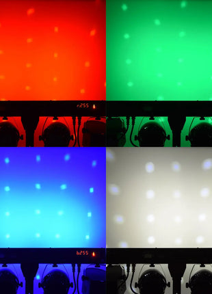 QTX Rechargeable LED Derby PAR Bar with Tripod QTX