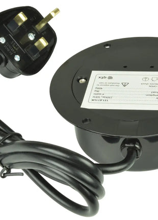 QTX (UK version) Mirror ball motor, low noise, plastic case QTX