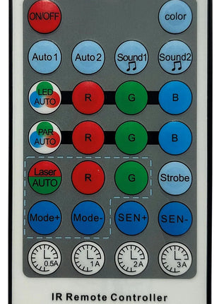 QTX Rechargeable 4-in-1 Portable Effect Light QTX