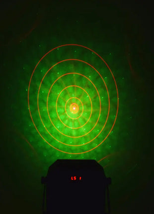 QTX Pentaflash: 5-in-1 LED & Laser Effect QTX