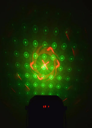 QTX Pentaflash: 5-in-1 LED & Laser Effect QTX