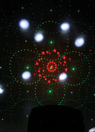 QTX Butterfly: 3-in-1 LED & Laser Effect QTX