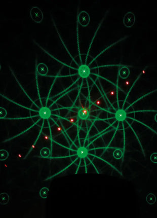 QTX Butterfly: 3-in-1 LED & Laser Effect QTX