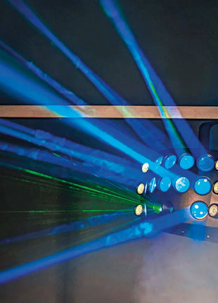 QTX Butterfly: 3-in-1 LED & Laser Effect QTX