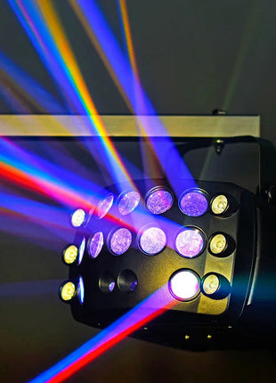 QTX Butterfly: 3-in-1 LED & Laser Effect QTX