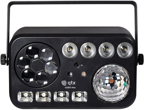 QTX 6in1 LED GOBO Effect Light QTX