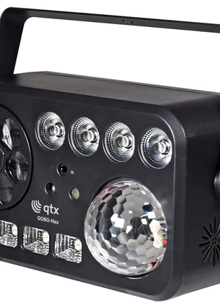 QTX 6in1 LED GOBO Effect Light QTX