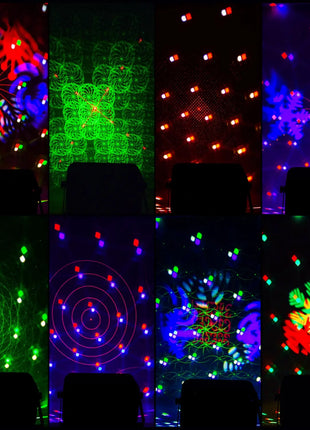 QTX 6in1 LED GOBO Effect Light QTX