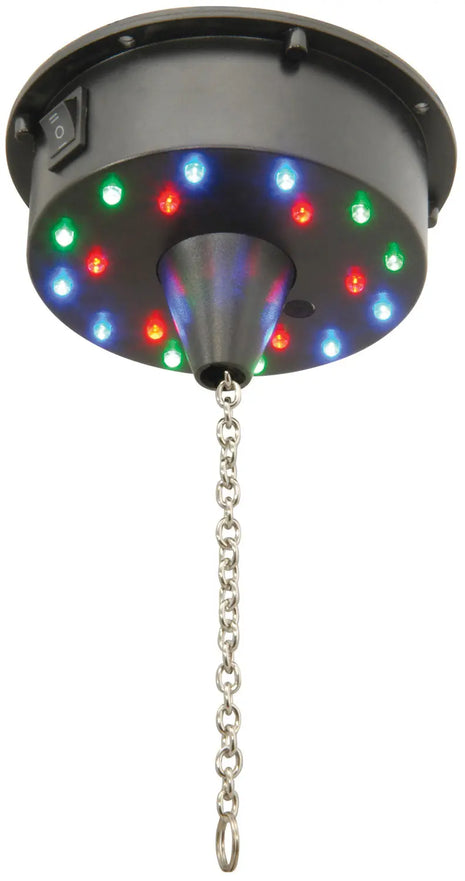 QTX Battery operated LED mirror ball motor QTX