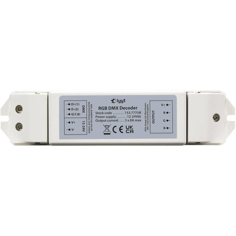 LYYT 12-24V RGB DMX Controller LYYT