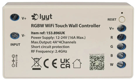 LYYT RGBW WiFi Touch Wall Controller LYYT