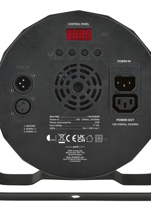 PAR-100: High Power 3-in-1 LED Plastic PAR Can High power PAR100 3-in- QTX