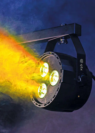 QTX PAR12 RGBW DMX PAR Light 3 x 4W LED QTX