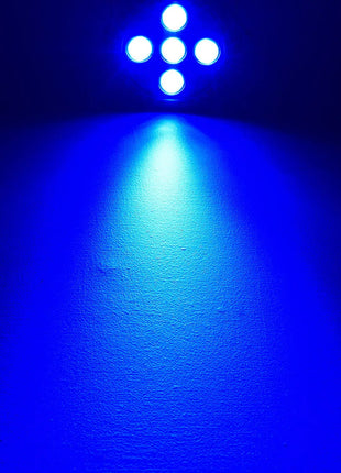 QTX PAR-20: RGBW DMX PAR Light 5 x 4W LED QTX