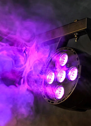 QTX PAR-20: RGBW DMX PAR Light 5 x 4W LED QTX