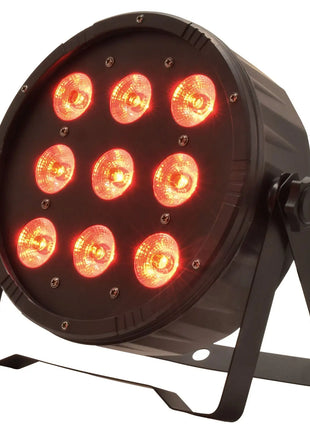PAR-54: Extra Flat 4-in-1 LED Plastic PAR Can PAR54 High Power Extra F QTX
